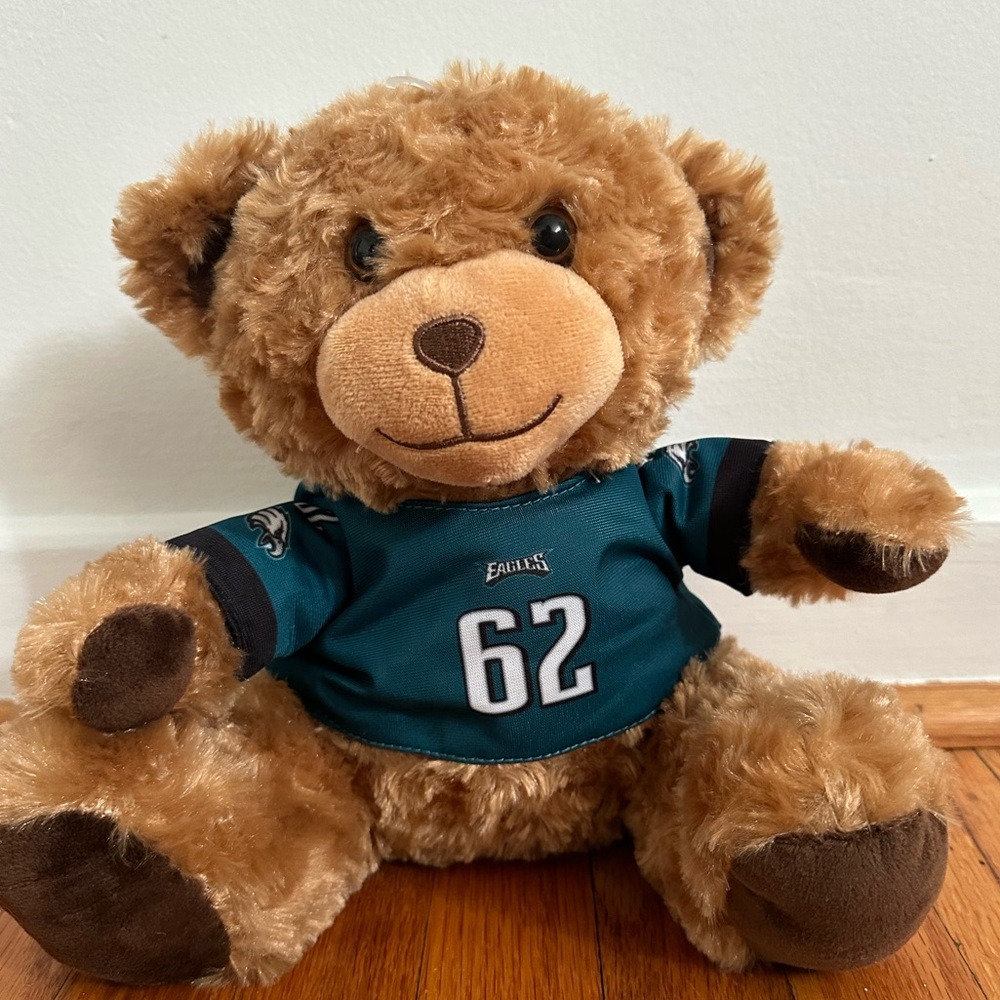 NWOT Kelce Eagles Bear